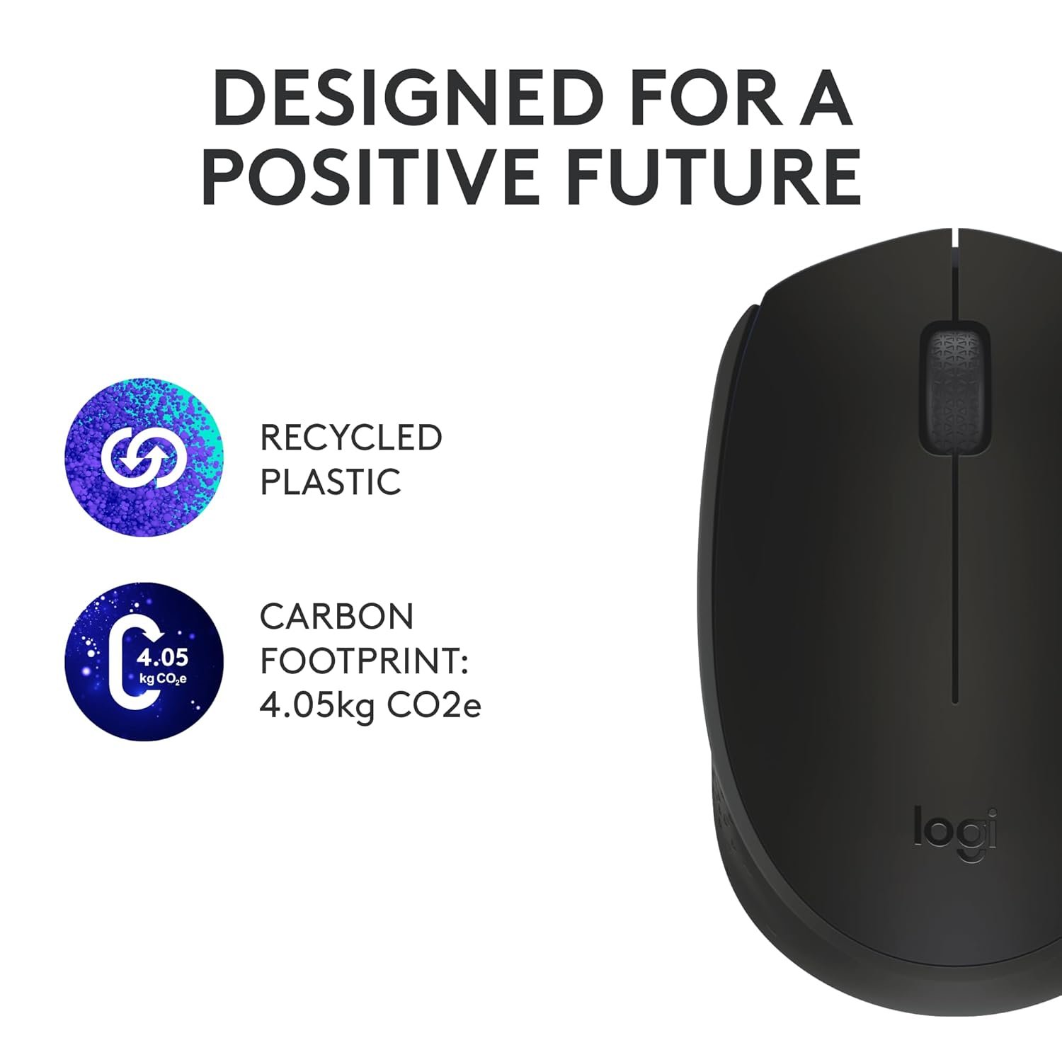 Logitech B170 Wireless Mouse – Reliable Performance with 2.4 GHz Connectivity!