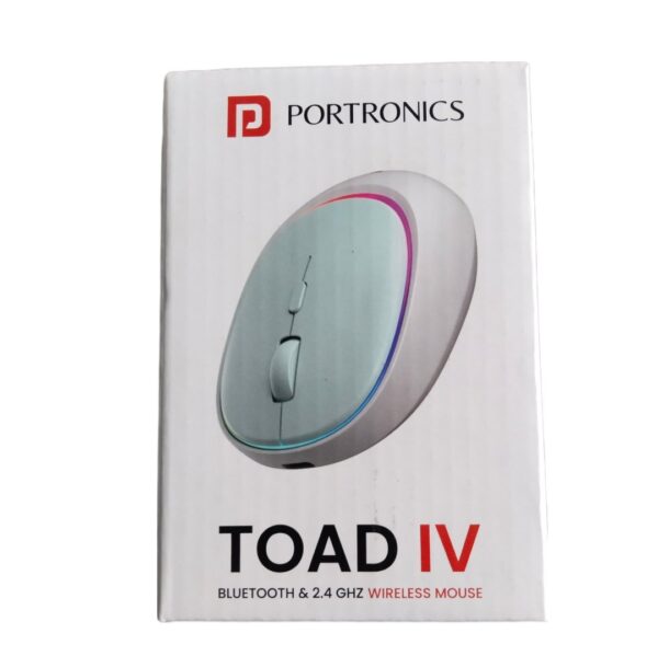 Portronics Toad IV Bluetooth & 2.4 GHz Wireless Mouse - Image 2