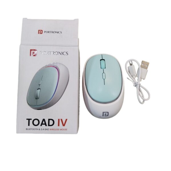 Portronics Toad IV Bluetooth & 2.4 GHz Wireless Mouse