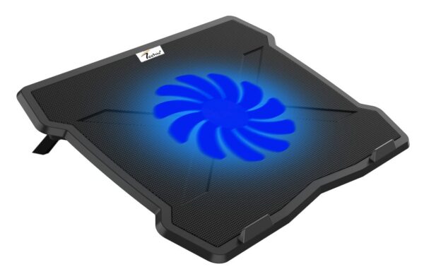 Techie One-Fan Laptop Cooling Pad – Slim, Silent & Efficient Cooling for Laptops up to 15.6